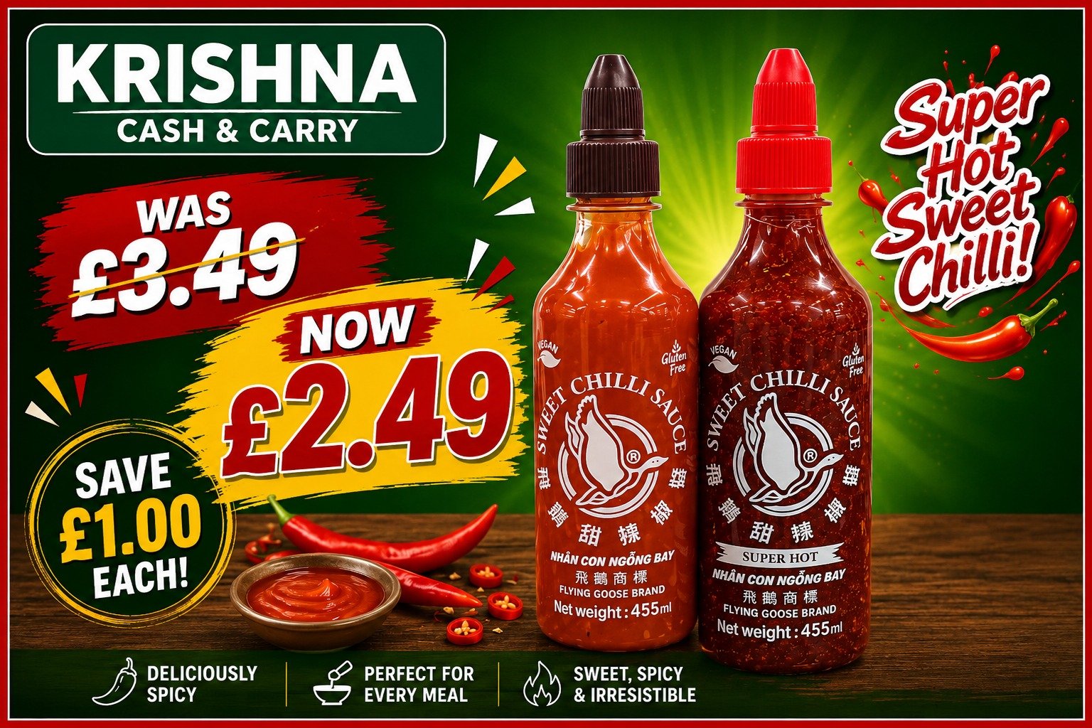 Sweet Chilli Sauce 455ml
